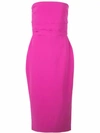 ALEX PERRY FITTED DYLAN MIDI DRESS