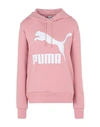 Puma Hooded Sweatshirt In Pink