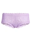 Hanky Panky Lace Boyshort In Lavender