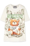 MOSCHINO PRINTED COTTON-JERSEY T-SHIRT