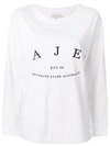 AJE T-SHIRT MIT LOGO-PRINT