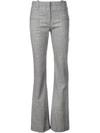 ALTUZARRA HERRINGBONE FLARED TROUSERS