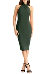 Rachel Rachel Roy Harland Halter Dress In Evergreen