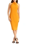 Rachel Rachel Roy Harland Halter Dress In Autumn Glow