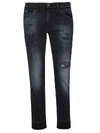 DOLCE & GABBANA DISTRESSED JEANS,11020337