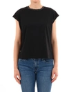 CELINE BLACK T-SHIRT MINI STUDS,11019668