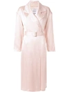 LAYEUR SILKY TRENCH COAT