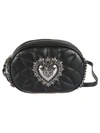 DOLCE & GABBANA EMBELLISHED SHOULDER BAG,11020414