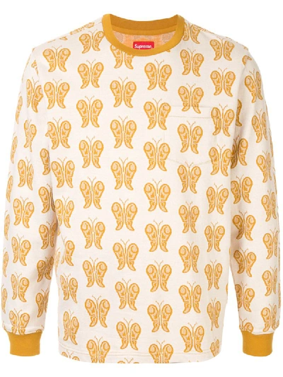 トップス Supreme Butterfly Jacquard Top Supreme Butterfly Jacquard Top In Gold | ModeSens