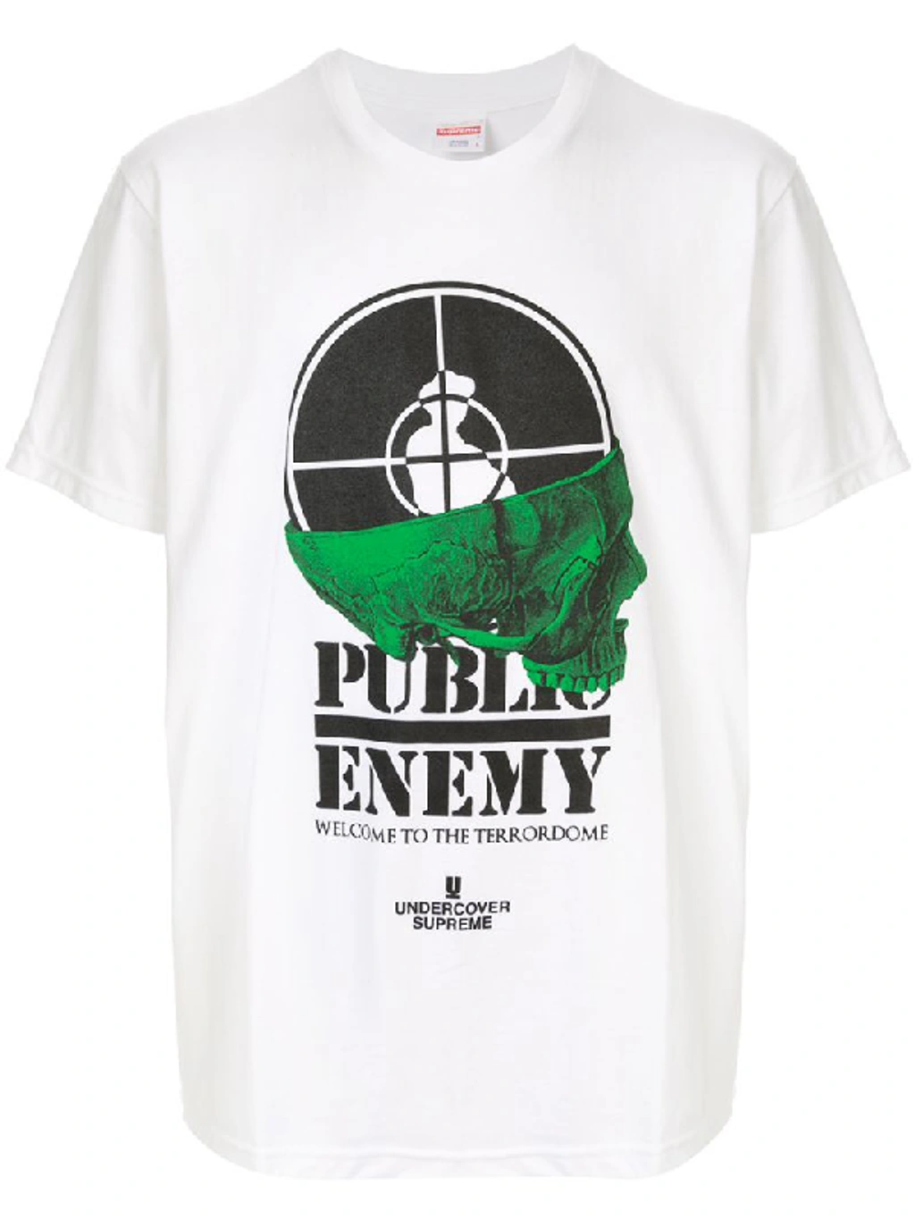 Supreme Udc Public Enemy Terrordome T-shirt In White | ModeSens