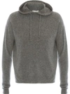 JW ANDERSON HOODED FELTED SWEATER