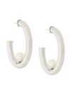 MULBERRY LINKS LARGE PEARL EARRINGS