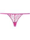 Myla Columbia Road Thong In Pink