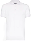 Vilebrequin Terry Cotton Pacific Polo Shirt In White