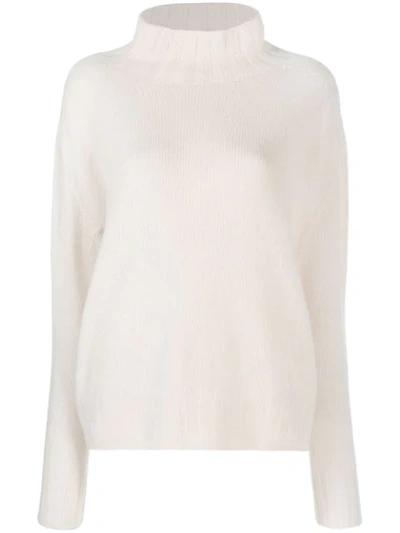 Aragona Relaxed Jumper In Neutrals