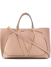 Valentino Garavani Garavani Vlogo Escape Tote Bag In Neutrals