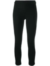 ANN DEMEULEMEESTER SLIM-FIT LAYERING TROUSERS