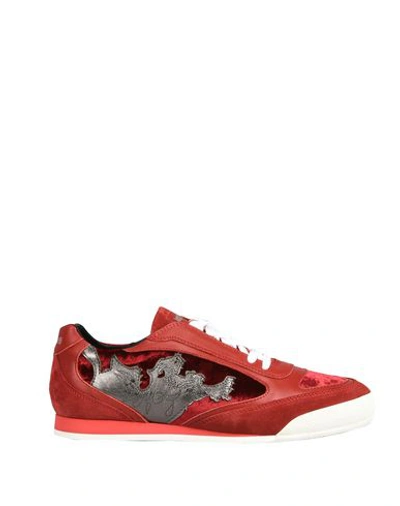 Just Cavalli Sneakers In Red