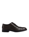 Tod's Lace-up Shoes In Dark Brown