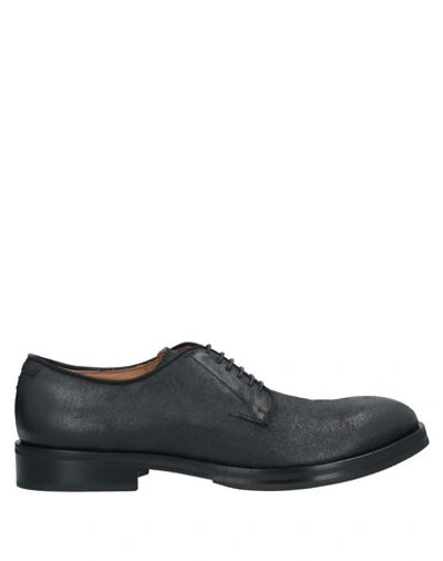 Raparo Laced Shoes In Black