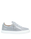 Giuseppe Zanotti Sneakers In Grey