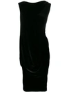 RICK OWENS RICK OWENS ELLIPSE DRESS - 黑色