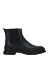 Camper Ankle Length Boots In Lead