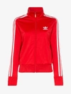 Adidas Originals Adidas Firebird Track Jacket In Red