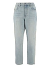 ALEXANDER WANG RIDE CLASH TAPERED FIT JEANS,11020943