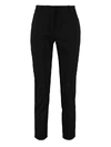 PINKO BELLO CROPPED PINSTRIPED TROUSERS,11020873
