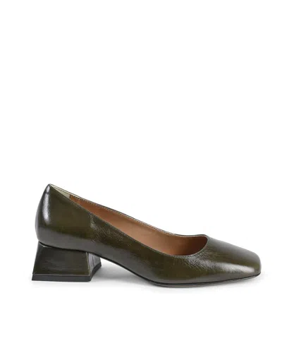 19v69 Italia Bicolor Leather Ballet Flats In Multi