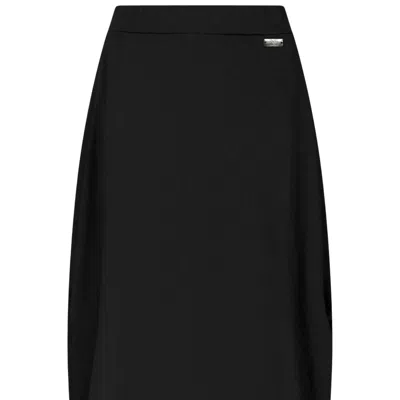 19v69 Italia By Versace 19.69 Abbigliamento Sportivo Srl Women's Midi Skirt Roma - Black