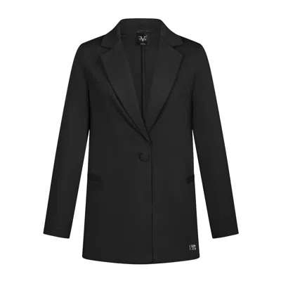 19v69 Italia By Versace 19.69 Abbigliamento Sportivo Srl Women's Blazer Bologna- Black