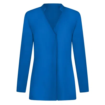 19v69 Italia By Versace 19.69 Abbigliamento Sportivo Srl Women's Blouse Genova- Blue