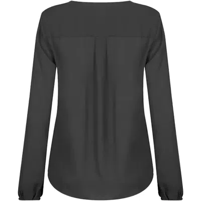 19v69 Italia By Versace 19.69 Abbigliamento Sportivo Srl Women's Blouse Modena- Black