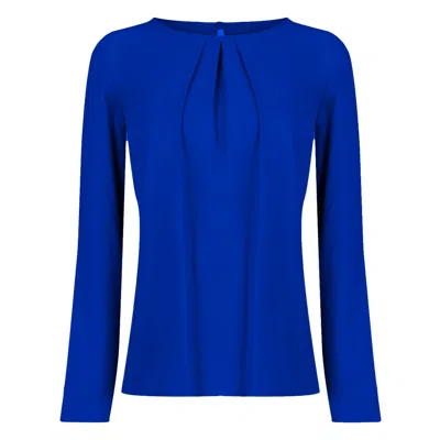 19v69 Italia By Versace 19.69 Abbigliamento Sportivo Srl Women's Blouse Monza- Blue
