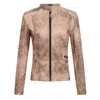 19v69 Italia By Versace 19.69 Abbigliamento Sportivo Srl Women's Brown Jacket Perugia- Beige In Brown