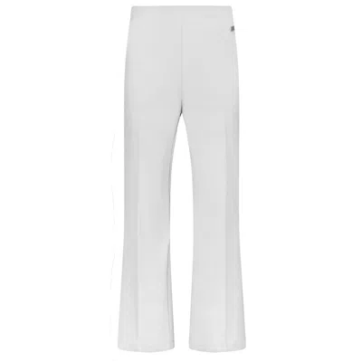 19v69 Italia By Versace 19.69 Abbigliamento Sportivo Srl Women's Flare Trousers Trieste Oversize - White