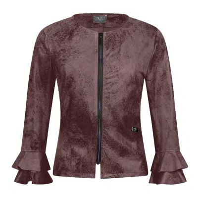 19v69 Italia By Versace 19.69 Abbigliamento Sportivo Srl Women's Jacket Udine- Dark Brown