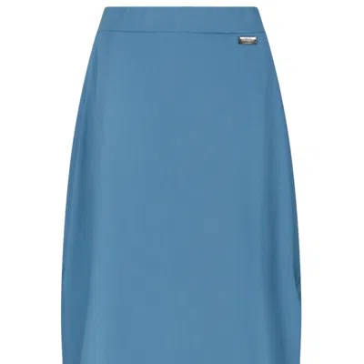 19v69 Italia By Versace 19.69 Abbigliamento Sportivo Srl Women's Midi Skirt Roma - Blue