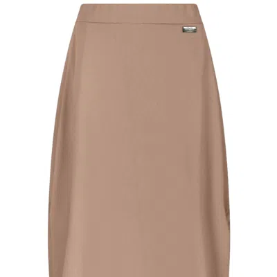19v69 Italia By Versace 19.69 Abbigliamento Sportivo Srl Women's Midi Skirt Roma - Brown
