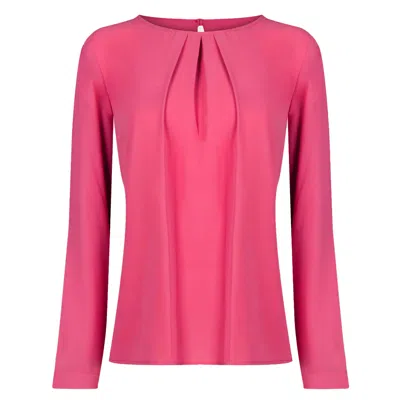 19v69 Italia By Versace 19.69 Abbigliamento Sportivo Srl Women's Pink / Purple Blouse Monza- Fuxia In Pink/purple