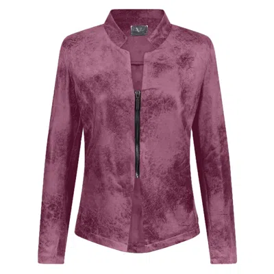19v69 Italia By Versace 19.69 Abbigliamento Sportivo Srl Women's Pink / Purple Jacket Modena- Rosewood In Pink/purple