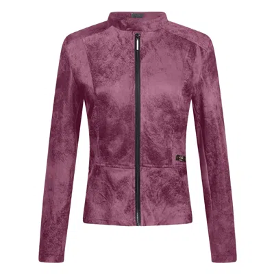 19v69 Italia By Versace 19.69 Abbigliamento Sportivo Srl Women's Pink / Purple Jacket Perugia- Rosewood In Pink/purple