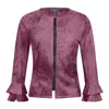19v69 Italia By Versace 19.69 Abbigliamento Sportivo Srl Women's Pink / Purple Jacket Udine- Rosewood In Pink/purple