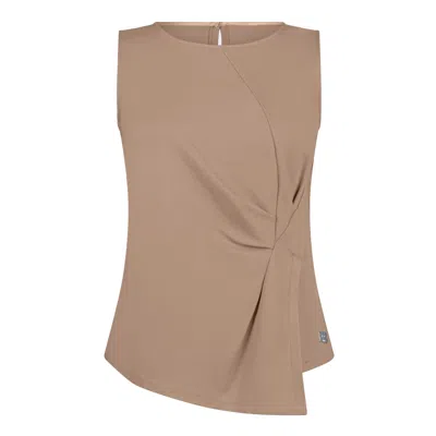19v69 Italia By Versace 19.69 Abbigliamento Sportivo Srl Women's Tank Top Salerno- Brown