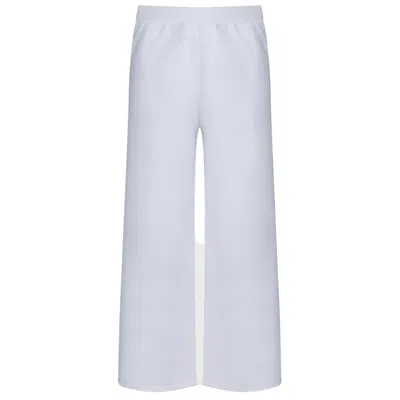 19v69 Italia By Versace 19.69 Abbigliamento Sportivo Srl Women's Wide Leg Trousers Torino- White