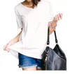 1clique Co. A Touch Of Snakeskin Top In White In White