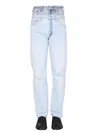 1/OFF 1/OFF DOUBLE WAISTED JEANS UNISEX