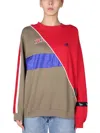 1/off Hybrid Sweatshirt In Multicolour